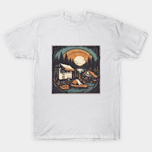 Escape to the Wild Camping Nature T-Shirt